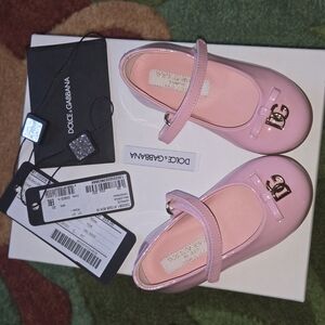 Dolce & Gabbana Pink Kids Shoes